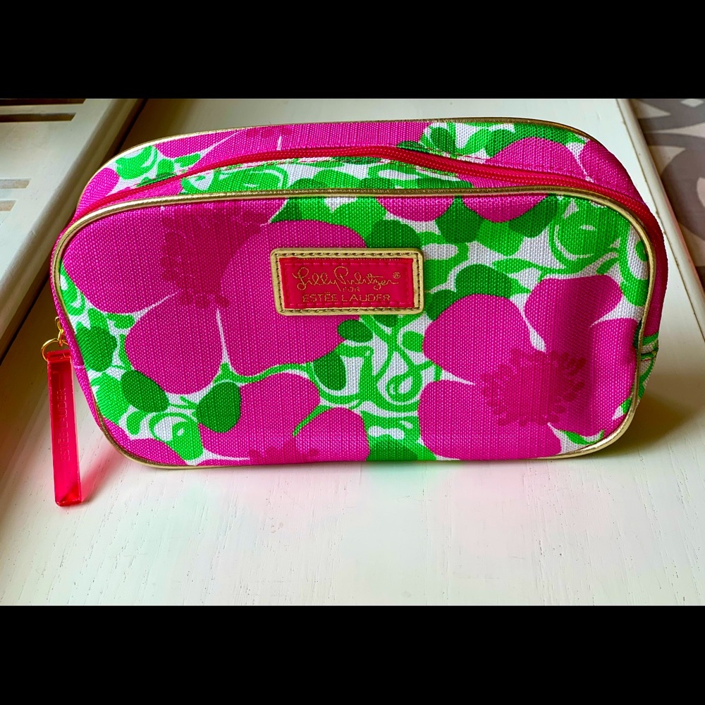 Lilly Pulitzer For Estee Lauder Cosmetic Bag